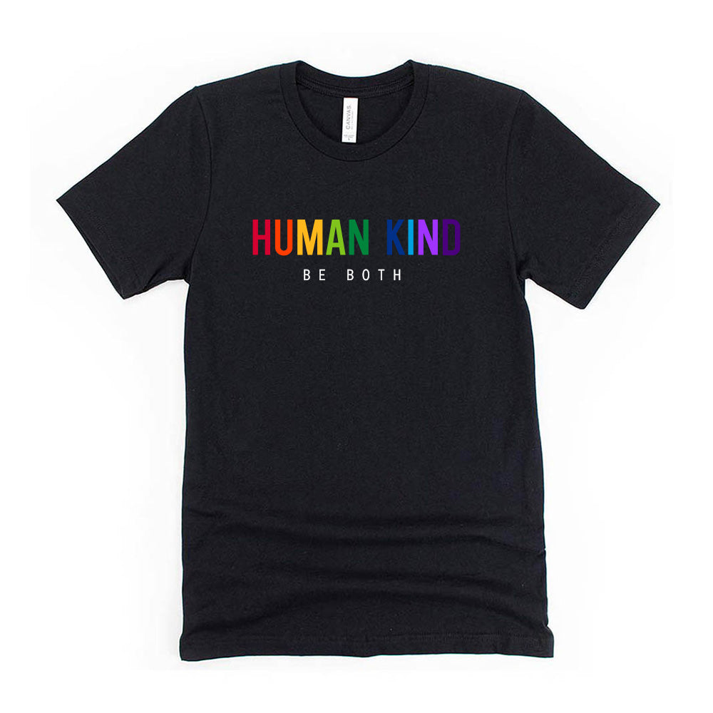Human Kind Be Both ~ Youth Jersey T-Shirt ~ humanKIND