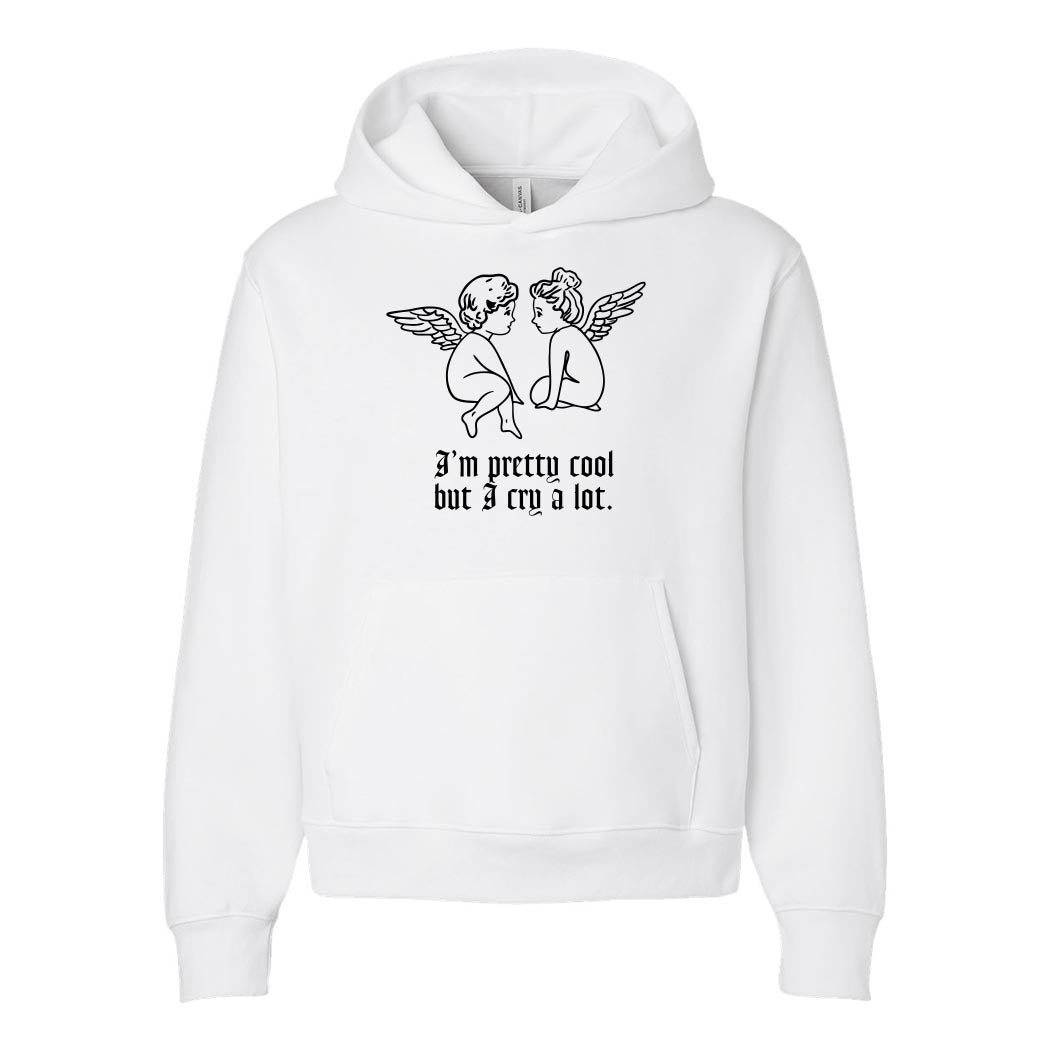 I'm Pretty Cool But I Cry A Lot ~ Heavyweight Hoodie ~ humanKIND