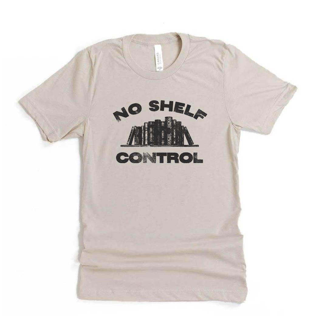 No Shelf Control ~ Jersey T-Shirt ~ humanKIND