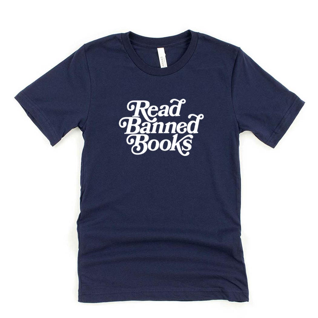 Read Banned Books ~ Jersey T-Shirt ~ humanKIND