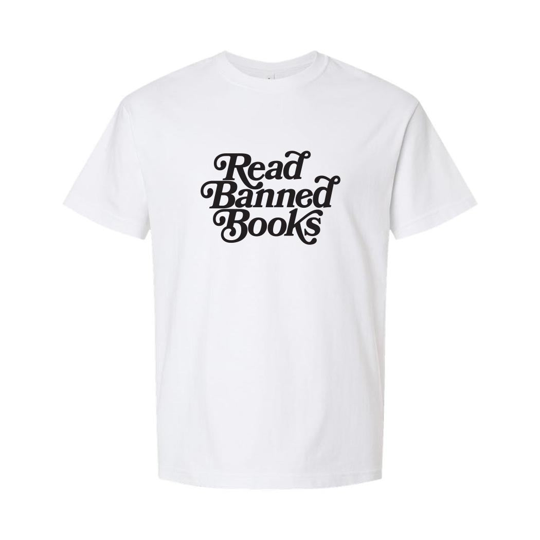 Read Banned Books ~ Heavyweight Cotton T-Shirt ~ humanKIND