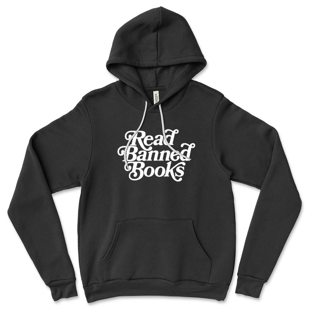 Read Banned Books ~ Youth Sponge Fleece Hoodie ~ humanKIND