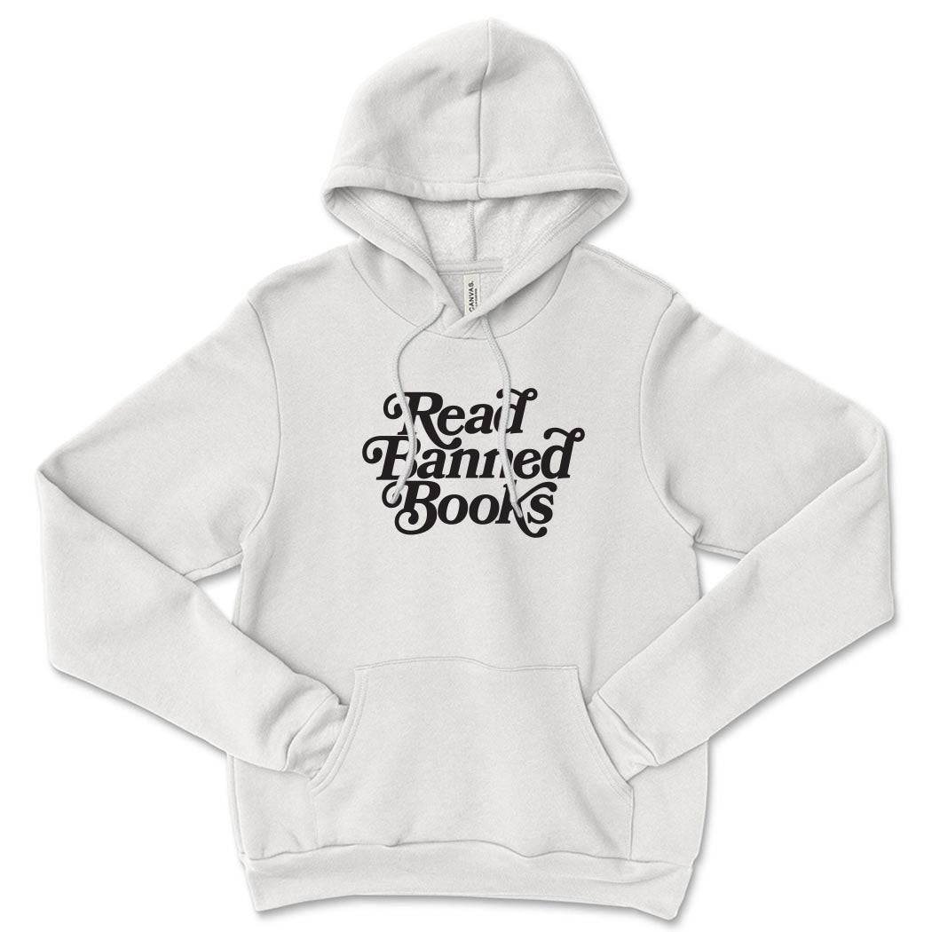 Read Banned Books ~ Sponge Fleece Hoodie ~ humanKIND