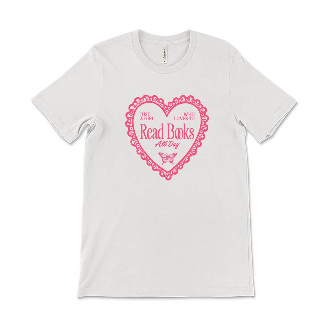 Read Books All Day ~ Jersey T-Shirt ~ humanKIND