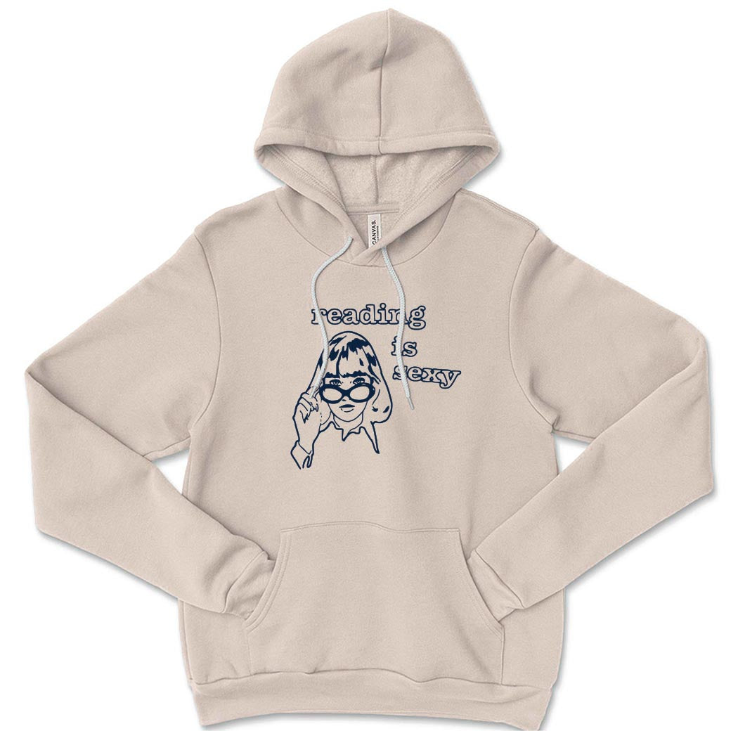Reading Is Sexy ~ Sponge Fleece Hoodie ~ humanKIND