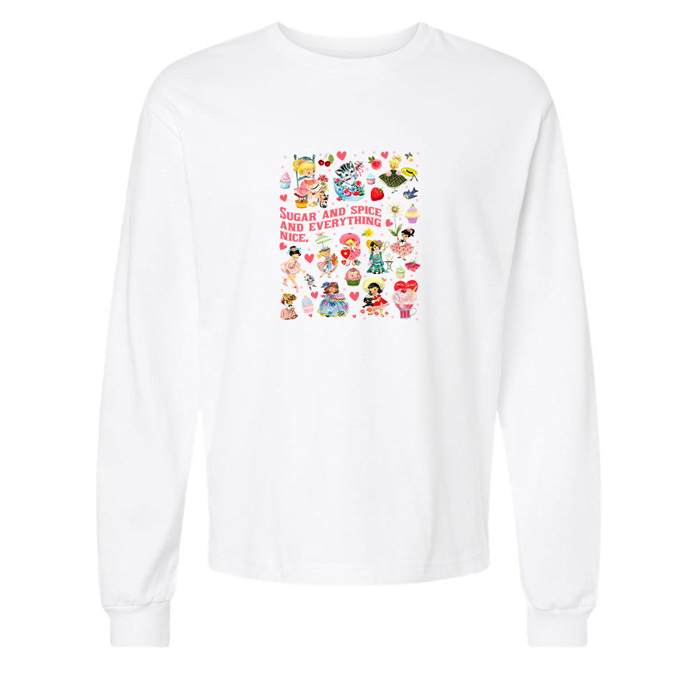 Sugar and Spice and Everything Nice ~ Jersey Long Sleeve T-Shirt ~humanKIND