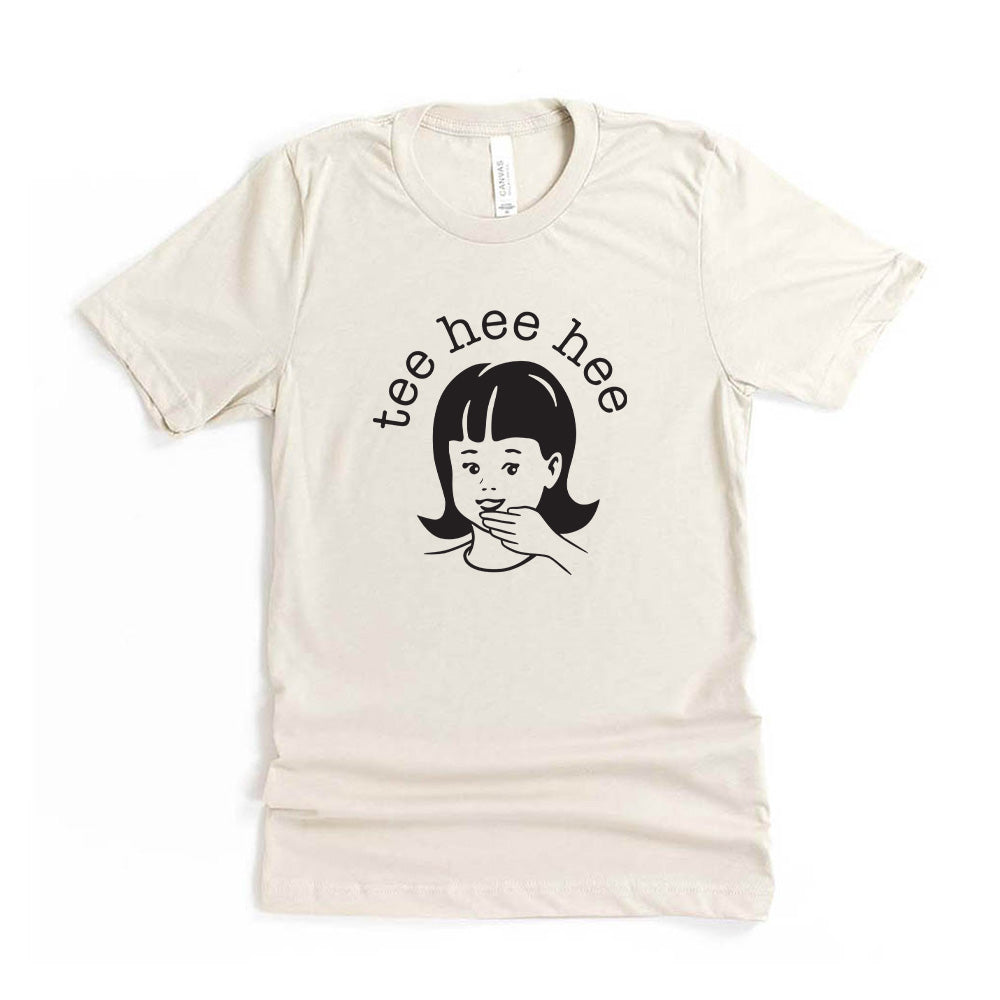 TeeHeeHee Custom Co. Logo ~ Jersey T-Shirt ~ humanKIND