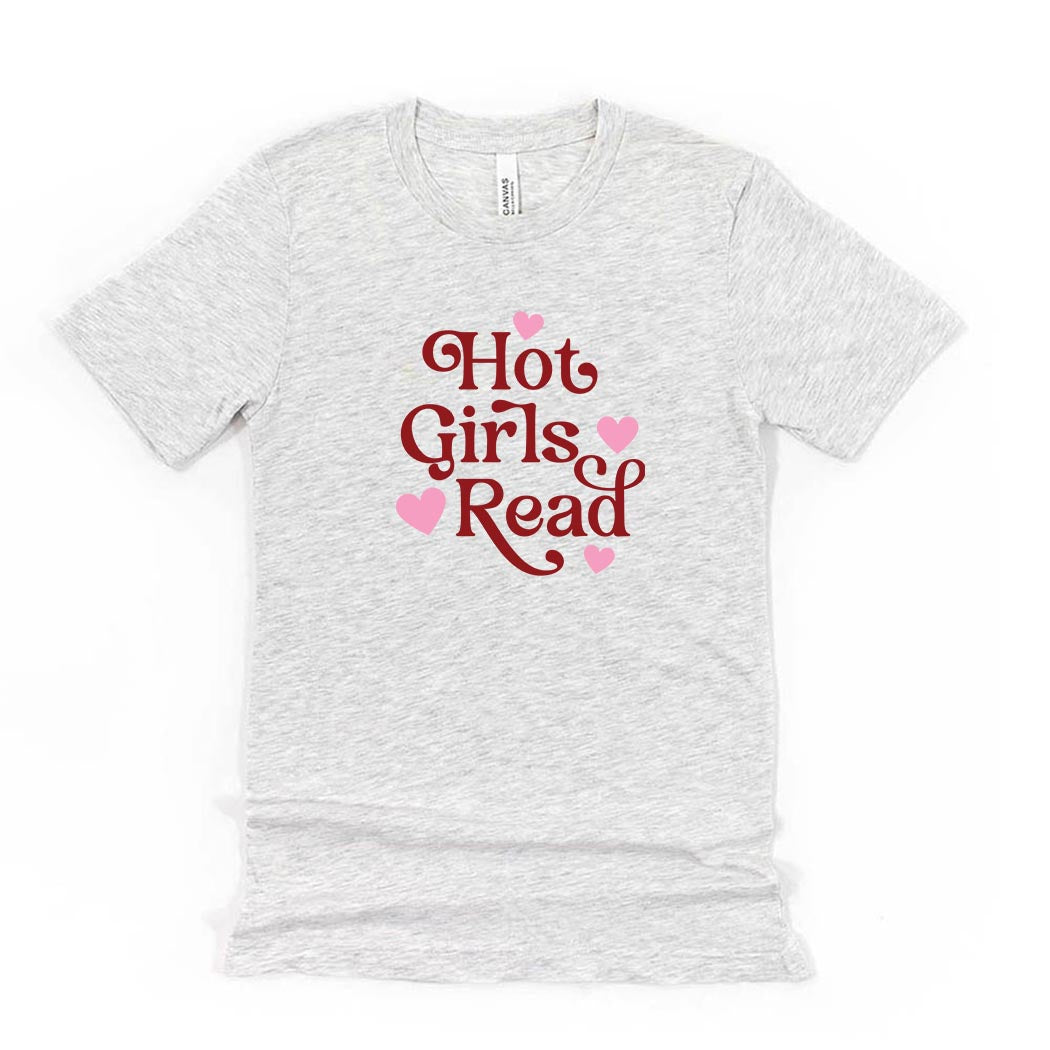 Hot Girls Read ~ Jersey T-Shirt ~ humanKIND
