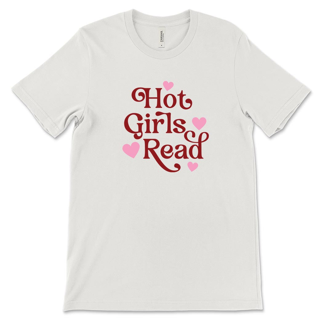 Hot Girls Read ~ Jersey T-Shirt ~ humanKIND