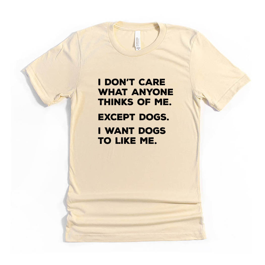 I Want Dogs to Like Me ~ Youth Jersey T-Shirt ~ humanKIND