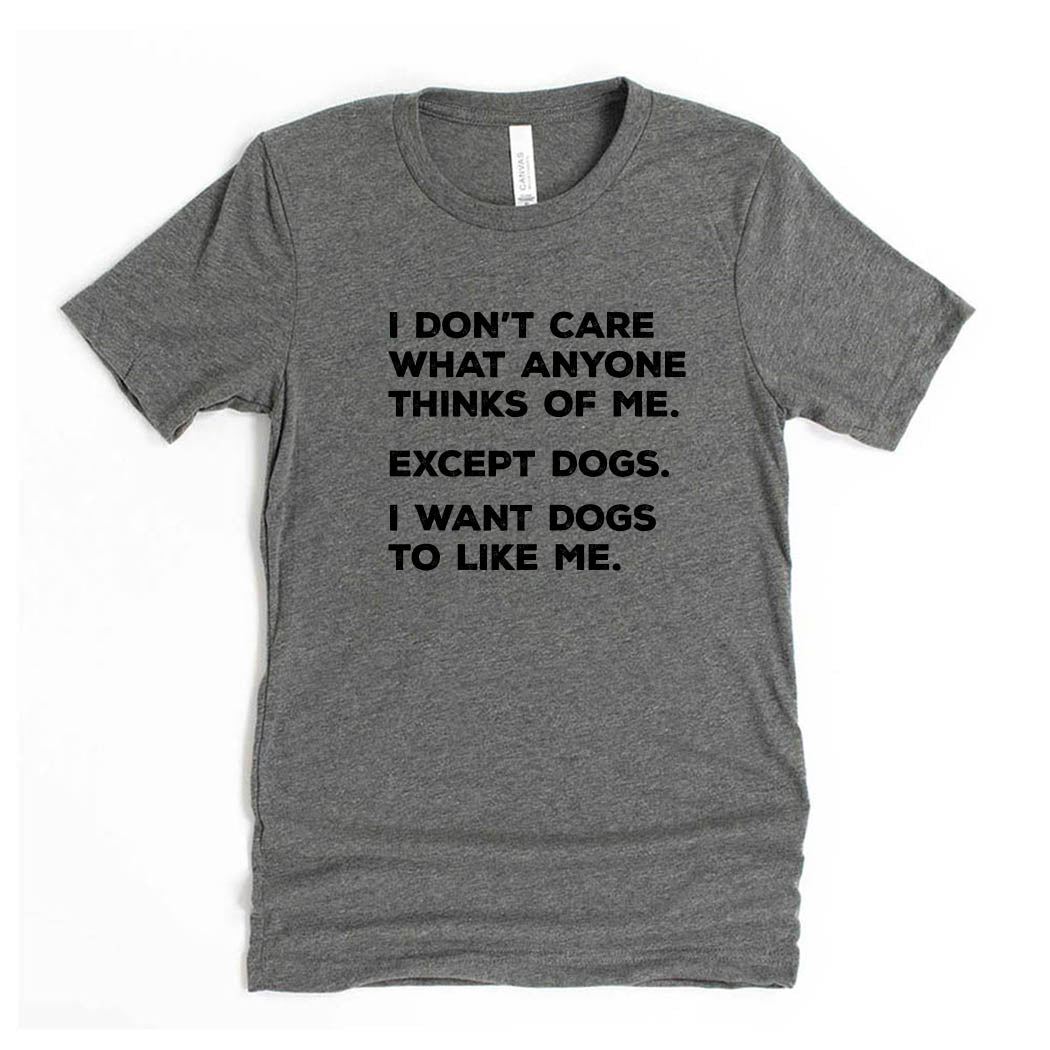 I Want Dogs to Like Me ~ Youth Jersey T-Shirt ~ humanKIND
