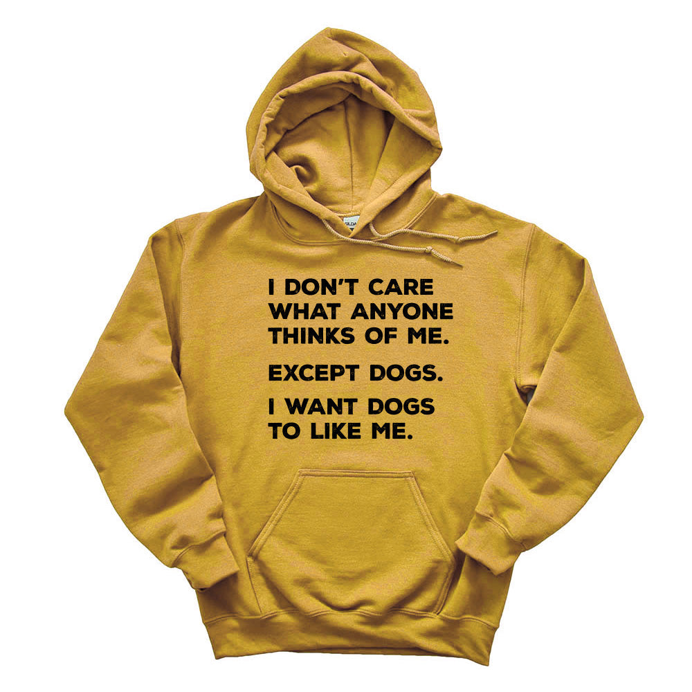 I Want Dogs to Like Me ~ Hoodie ~ humanKIND