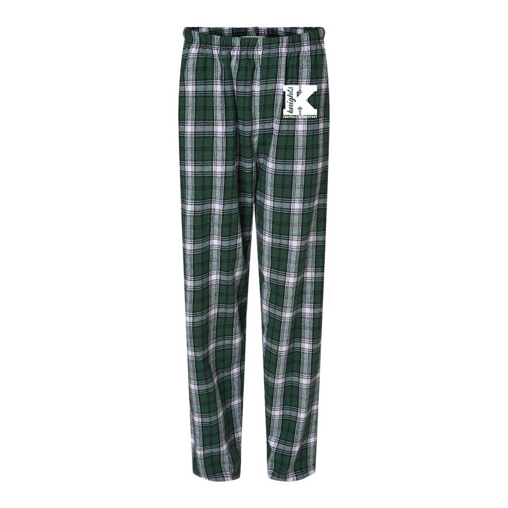 Initial Script ~ Flannel Pants ~ Chappell Elementary School