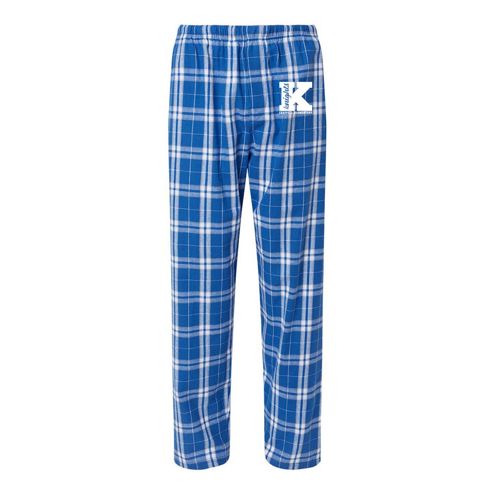 Initial Script ~ Flannel Pants ~ Chappell Elementary School