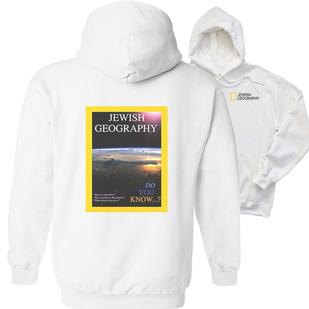 JEWISH GEOGRPAHY  hoodie