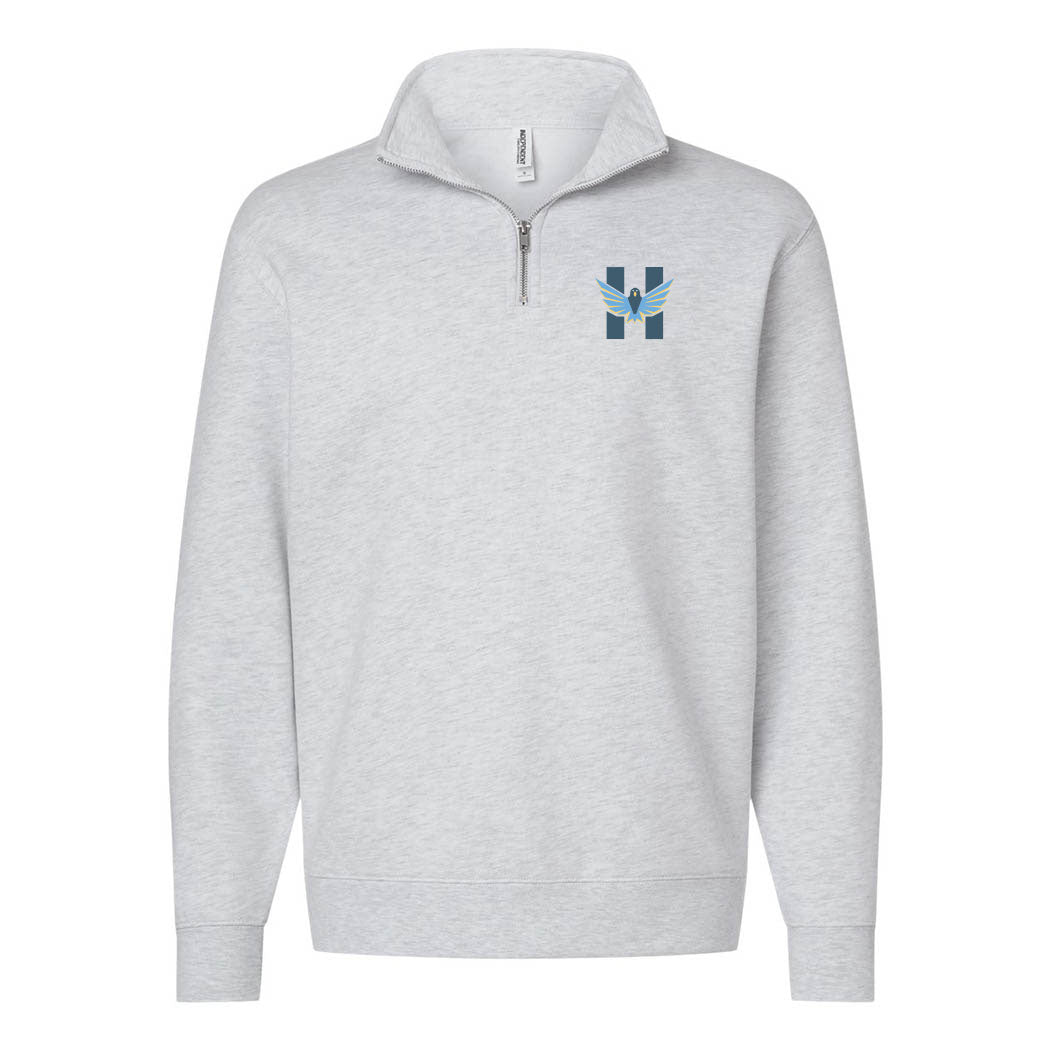 Logo H ~ Quarter-Zip Sweatshirt ~ Highcrest Middle School