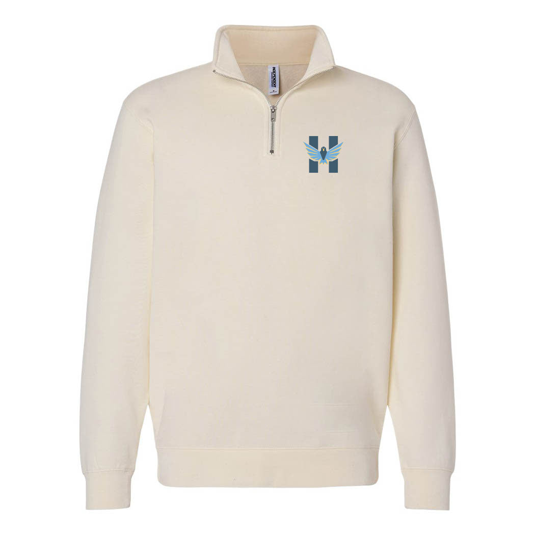 Logo H ~ Quarter-Zip Sweatshirt ~ Highcrest Middle School