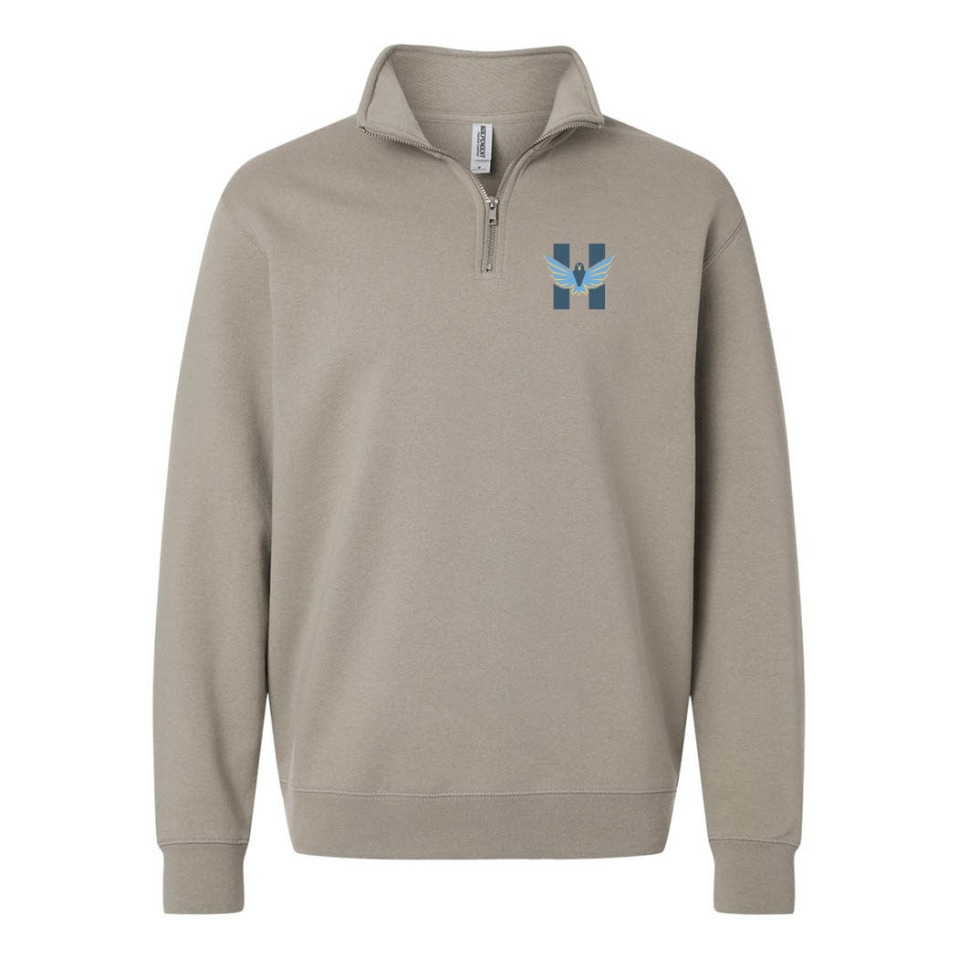 Logo H ~ Quarter-Zip Sweatshirt ~ Highcrest Middle School