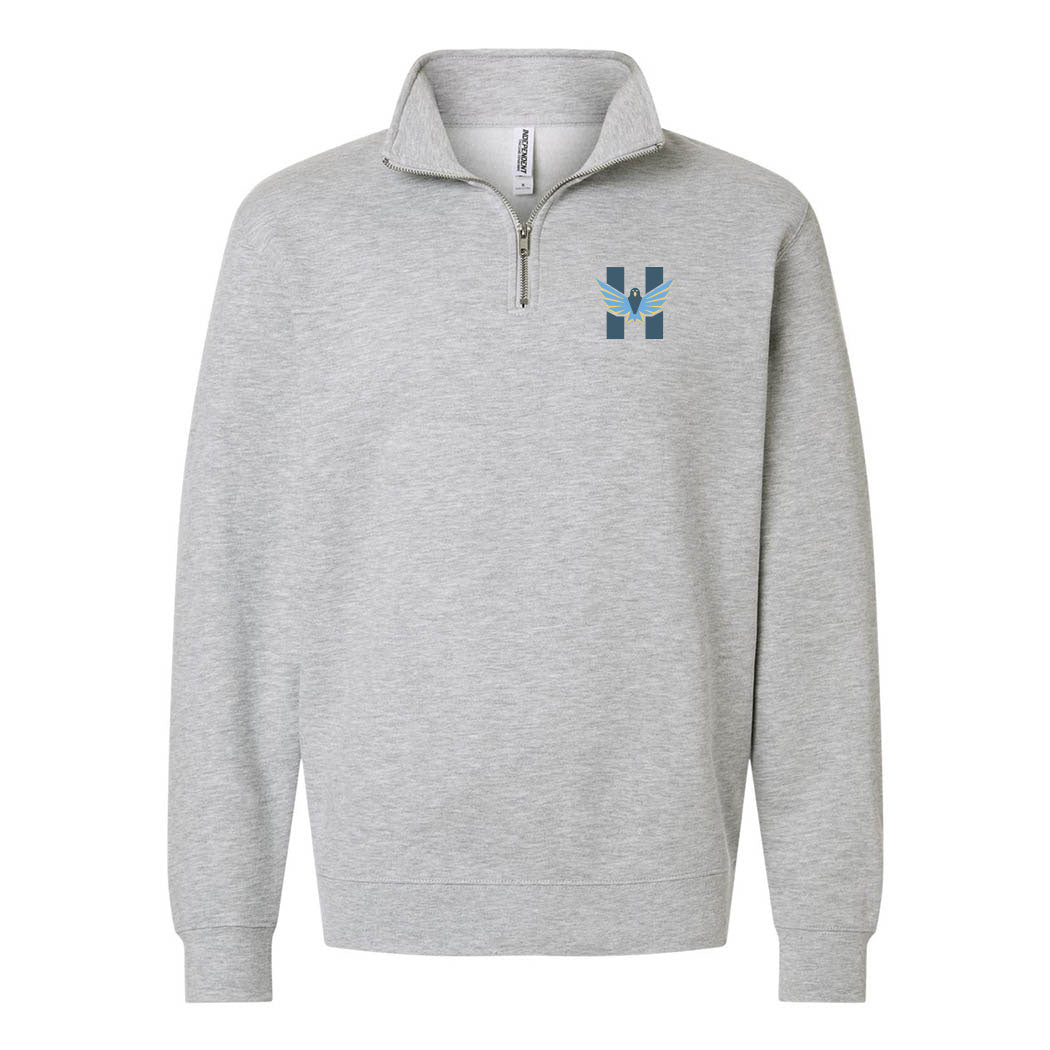 Logo H ~ Quarter-Zip Sweatshirt ~ Highcrest Middle School