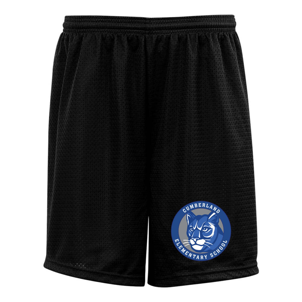 Logo Badge ~ Mesh Shorts ~ Cumberland Elementary School