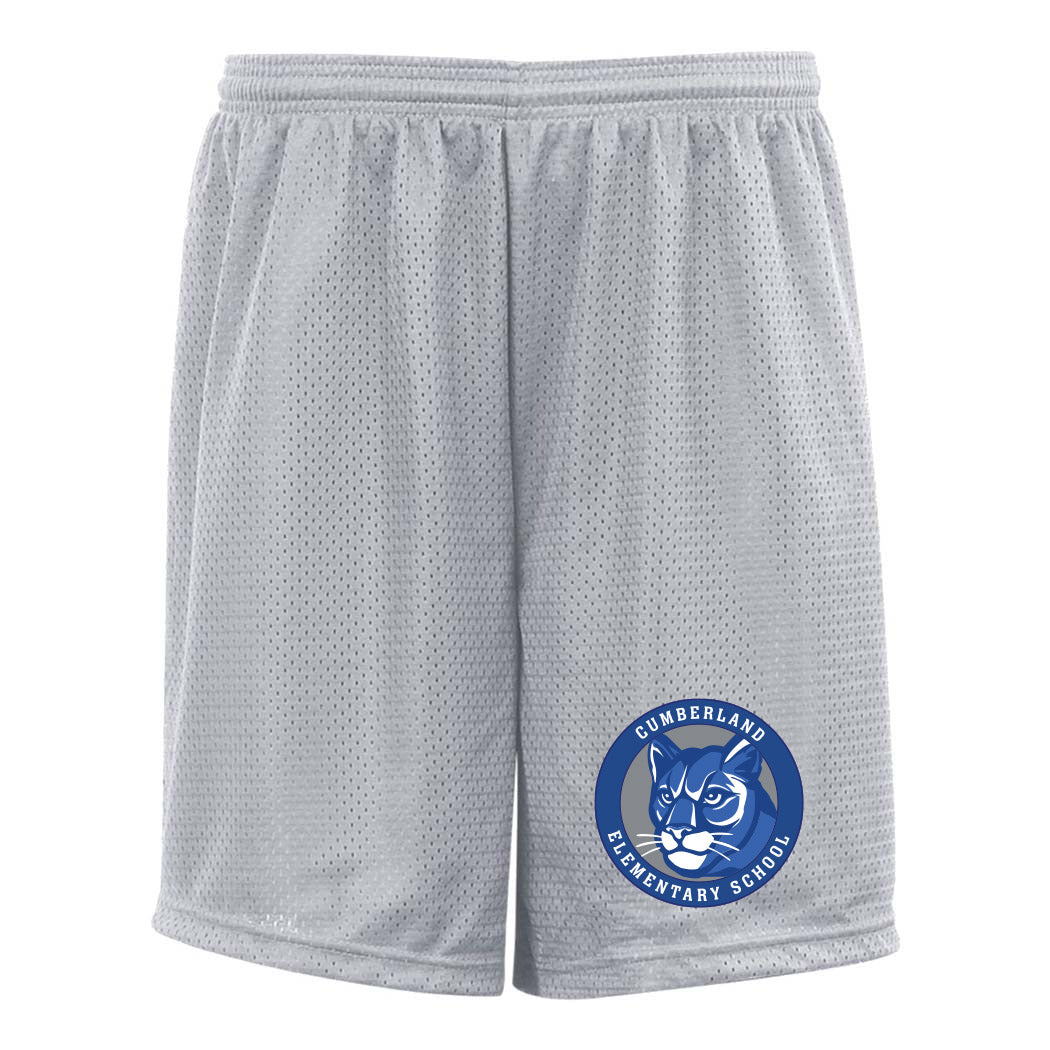 Logo Badge ~ Mesh Shorts ~ Cumberland Elementary School