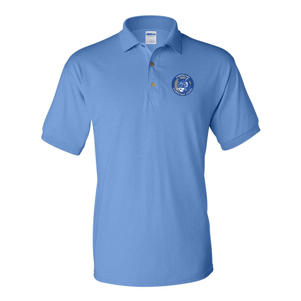 Logo Badge ~ 50/50 Polo ~ Cumberland Elementary School