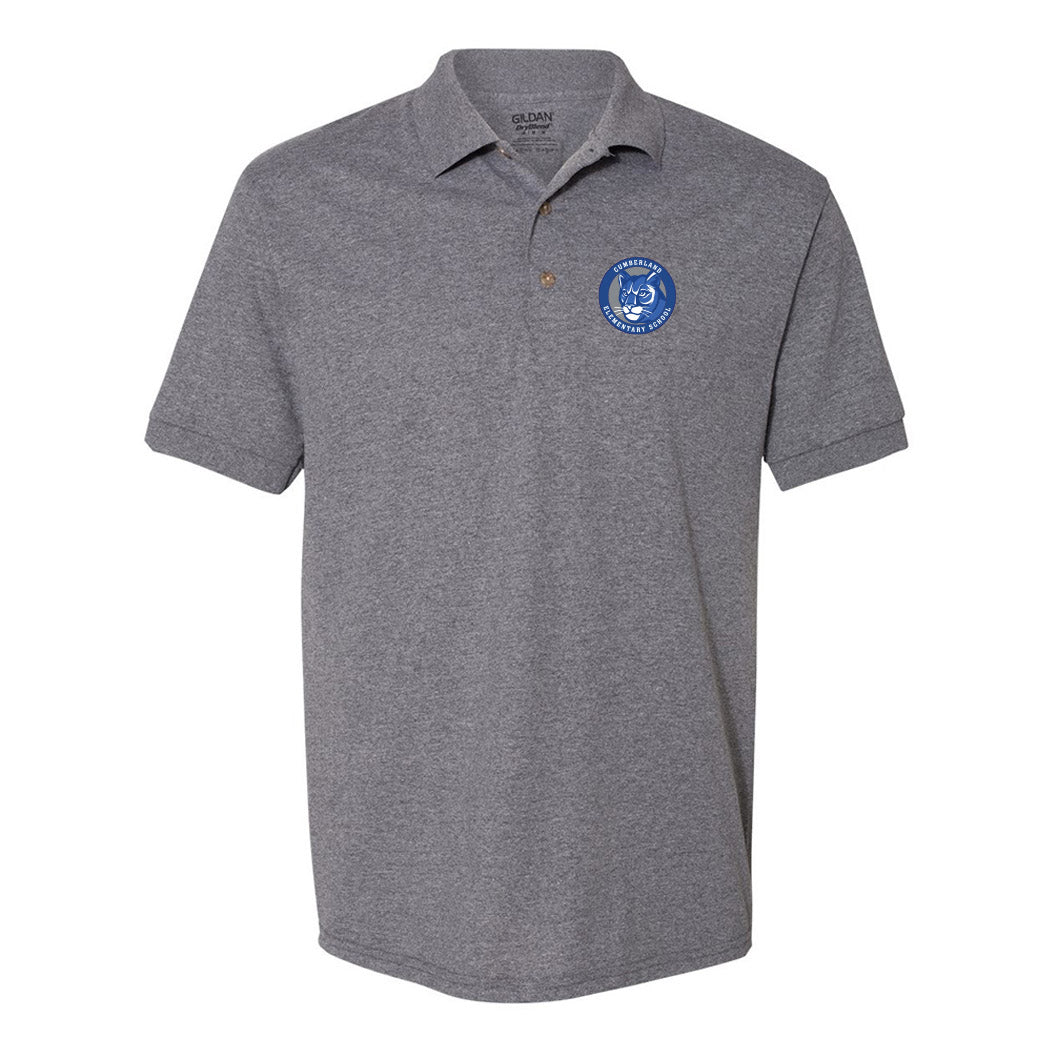 Logo Badge ~ 50/50 Polo ~ Cumberland Elementary School