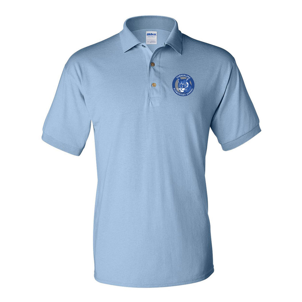 Logo Badge ~ 50/50 Polo ~ Cumberland Elementary School