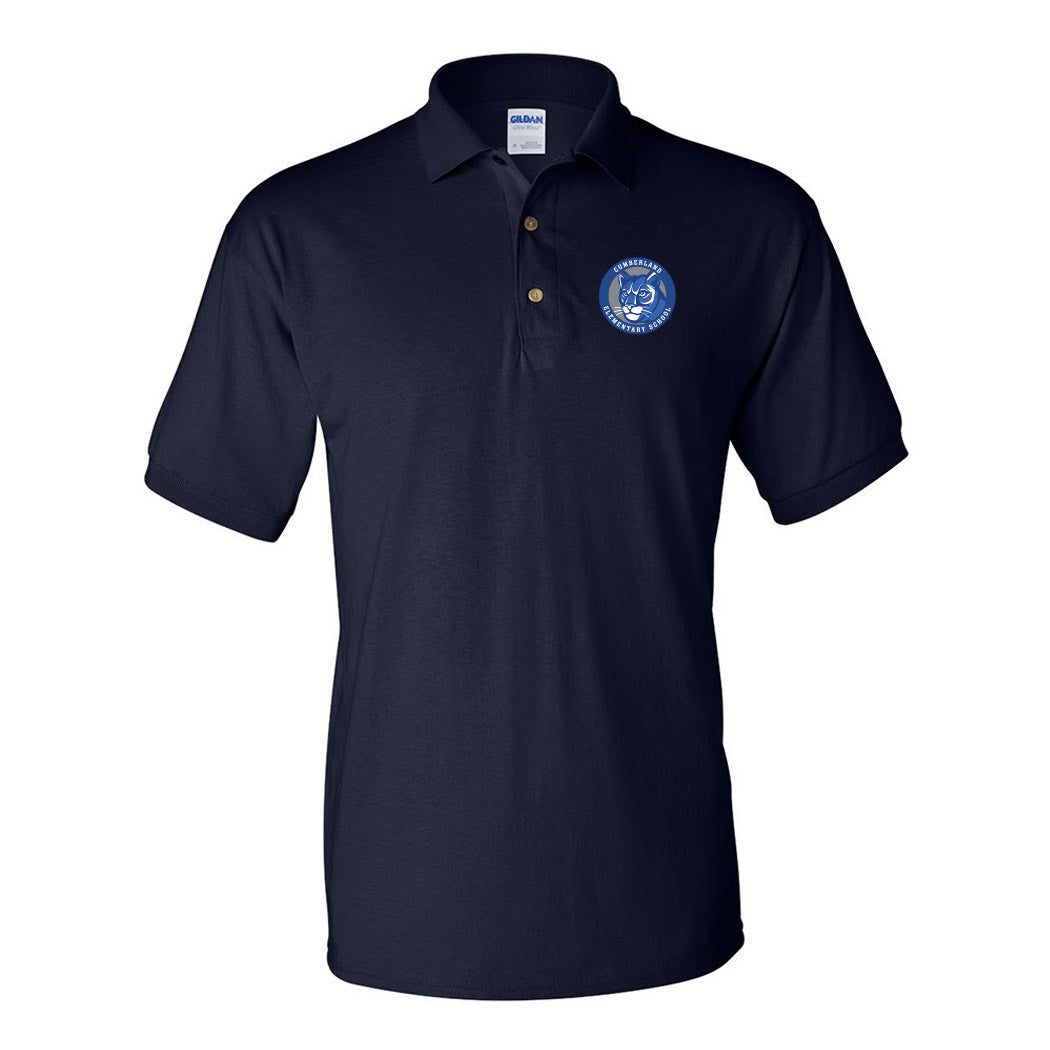 Logo Badge ~ 50/50 Polo ~ Cumberland Elementary School