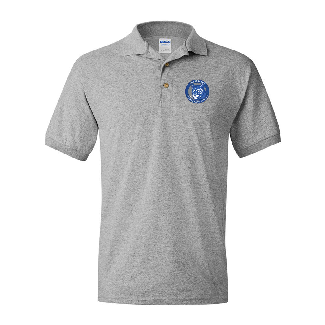 Logo Badge ~ 50/50 Polo ~ Cumberland Elementary School