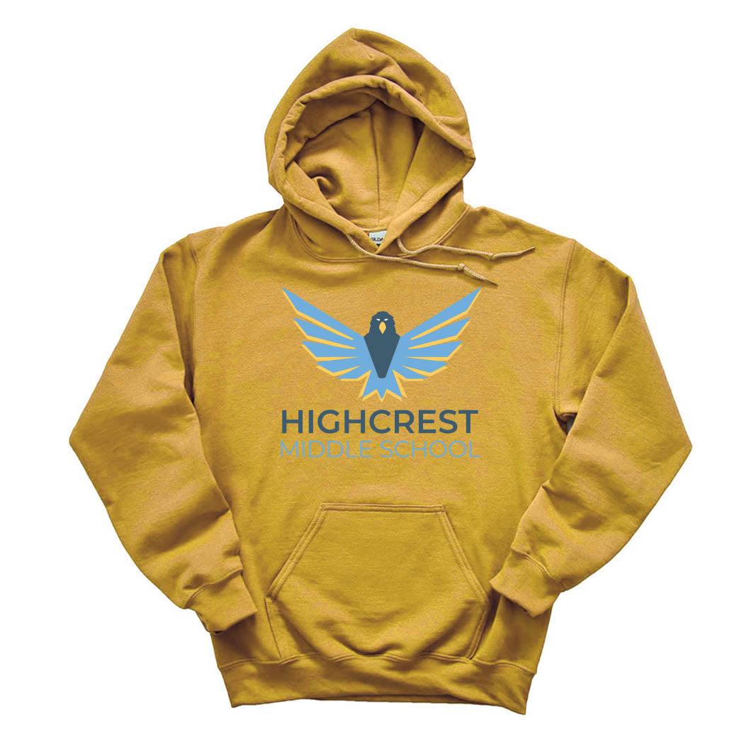 Logo Highcrest Hawks ~ Hoodie ~ Highcrest Middle School
