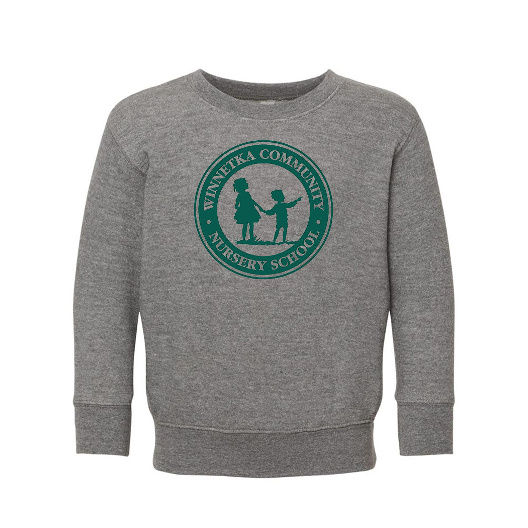 Logo ~ Toddler Crewneck Sweatshirt ~ Winnetka Community Nursery School
