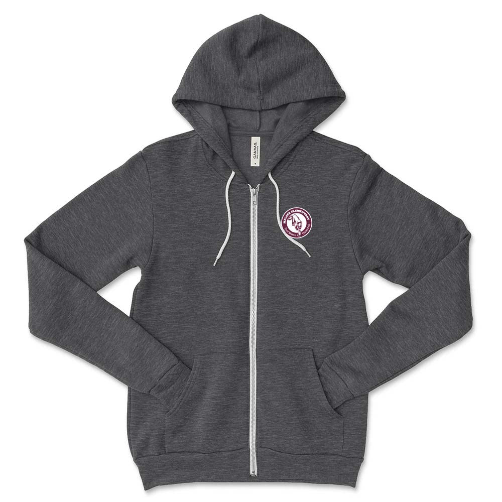 Logo ~ Zip Hoodie ~ Melzer Elementary School
