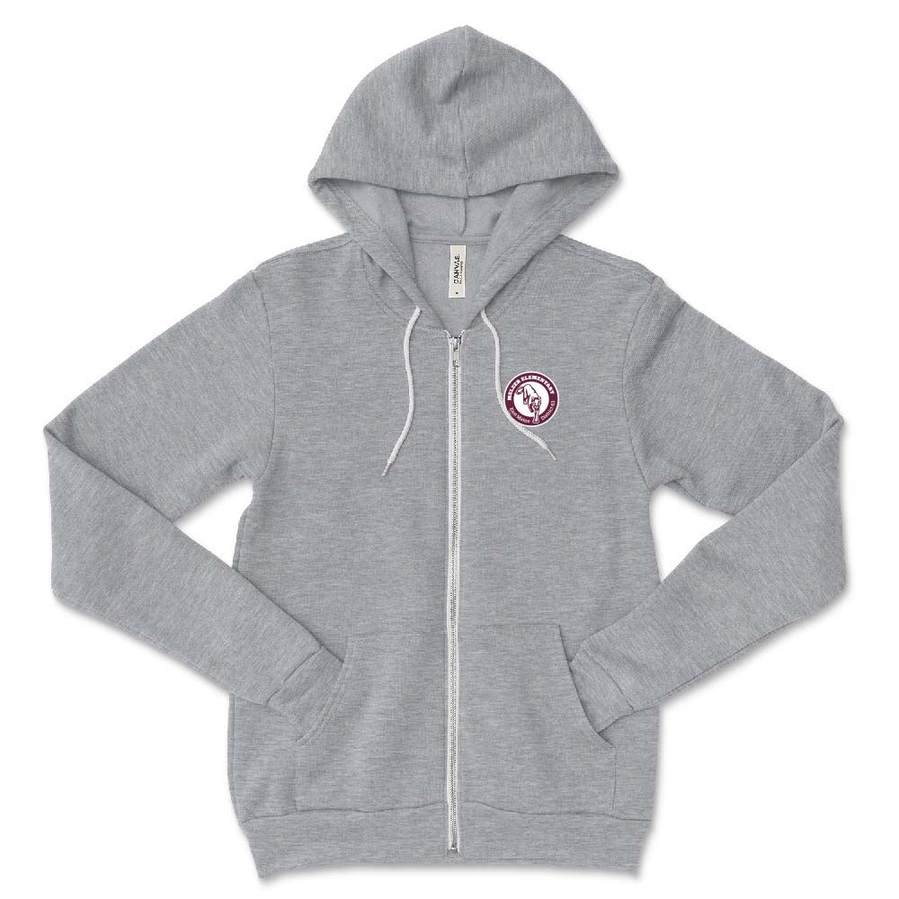 Logo ~ Zip Hoodie ~ Melzer Elementary School
