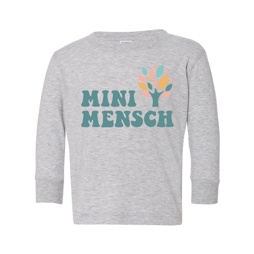 Mini Mensch ~ Toddler Jersey Long Sleeve T-Shirt ~ Gan Montessori