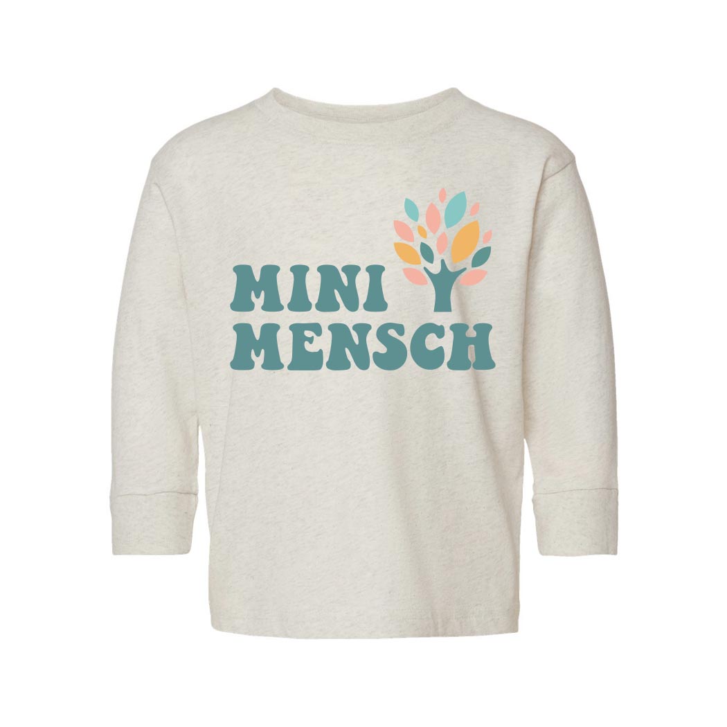 Mini Mensch ~ Toddler Jersey Long Sleeve T-Shirt ~ Gan Montessori
