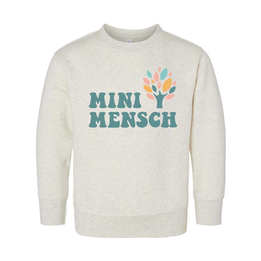 Mini Mensch ~ Toddler Crewneck Sweatshirt ~ Gan Montessori