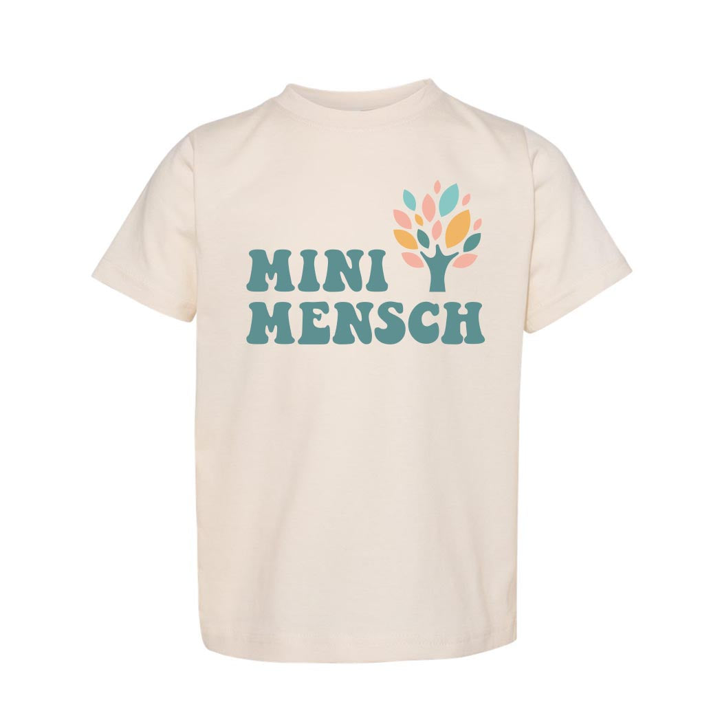 Mini Mensch ~ Toddler Jersey T-Shirt ~ Gan Montessori