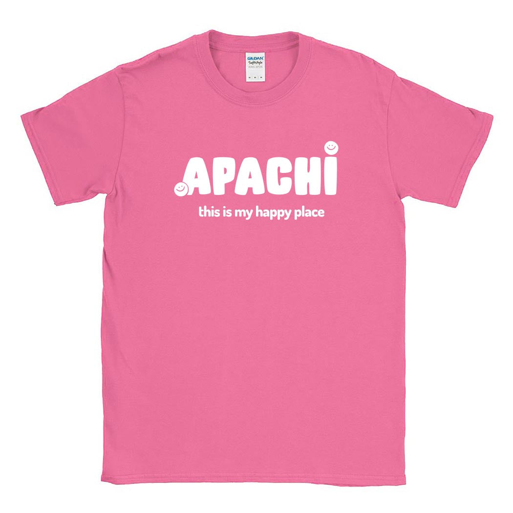 My Happy Place ~ Cotton T-Shirt ~ Apachi Day Camp
