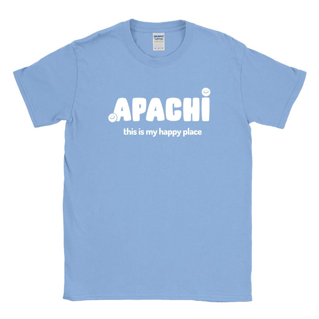 My Happy Place ~ Cotton T-Shirt ~ Apachi Day Camp