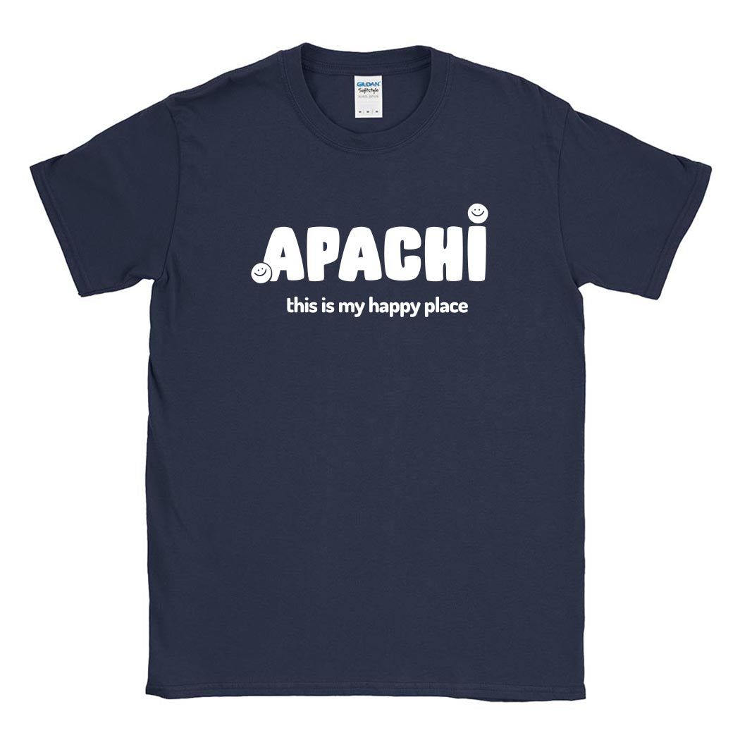 My Happy Place ~ Cotton T-Shirt ~ Apachi Day Camp