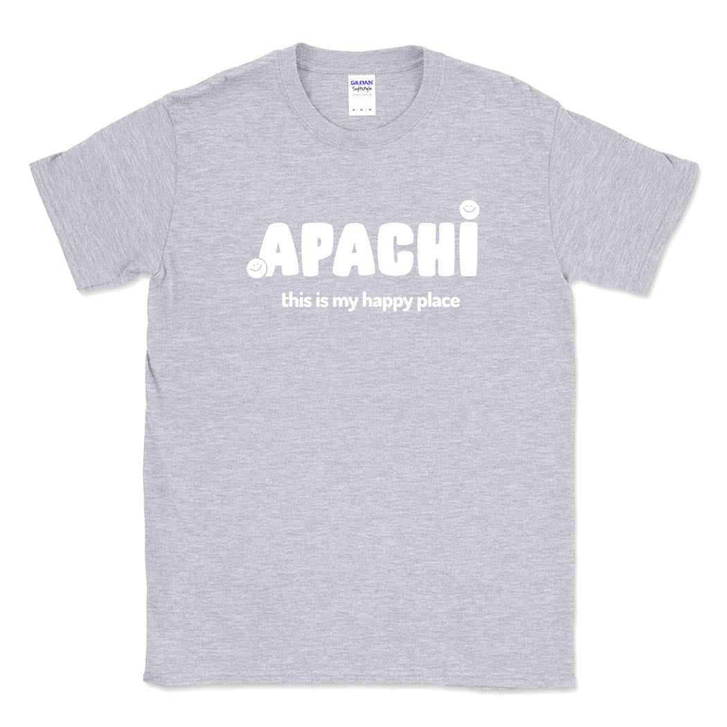 My Happy Place ~ Cotton T-Shirt ~ Apachi Day Camp