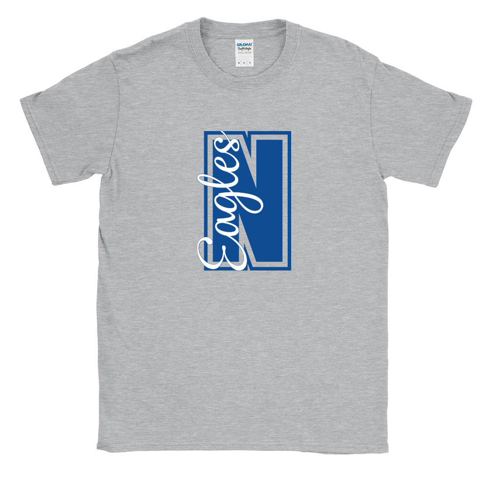Collegiate Eagles Cotton ~ Cotton T-Shirt ~ Nelson Elementary School