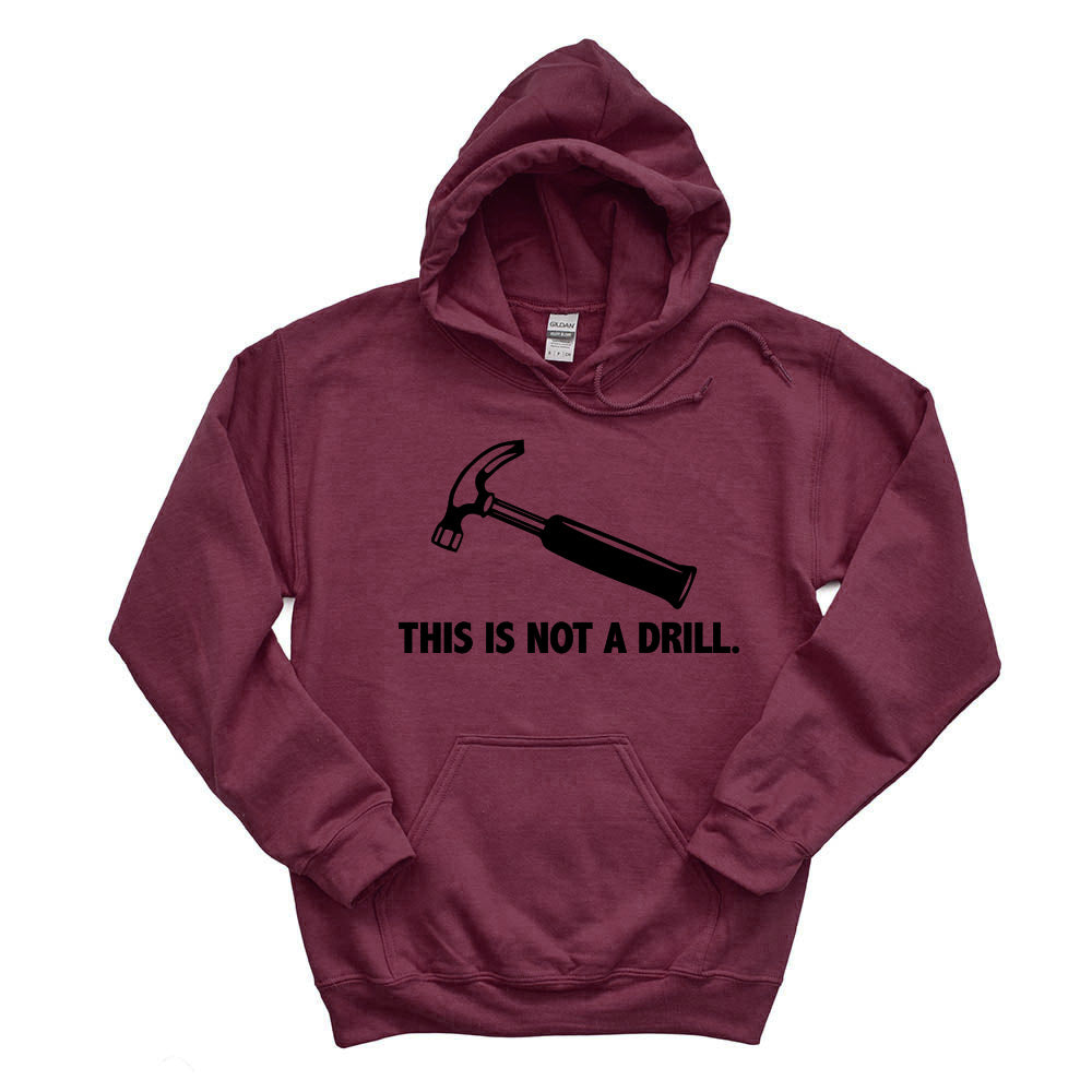 This is Not a Drill ~ Youth Hoodie ~ humanKIND