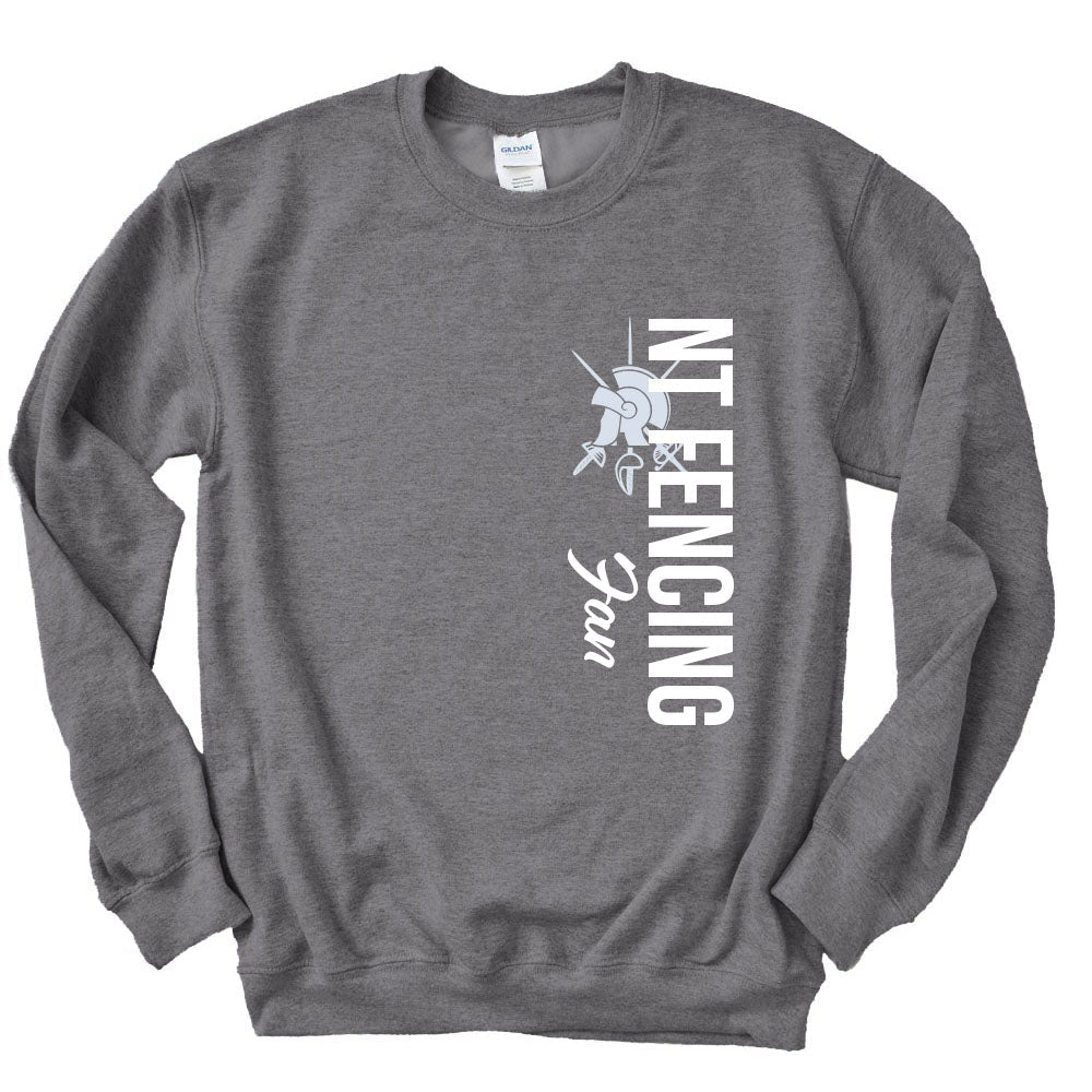 NT Fencing Fan (Customizable) Sweatshirt ~ New Trier Fencing