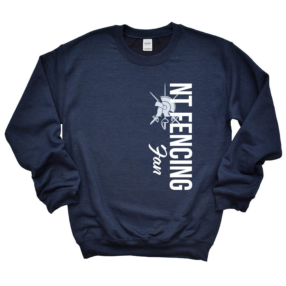 NT FENCING FAN (CUSTOMIZABLE) SWEATSHIRT ~ NEW TRIER FENCING ~  youth & adult ~ classic fit