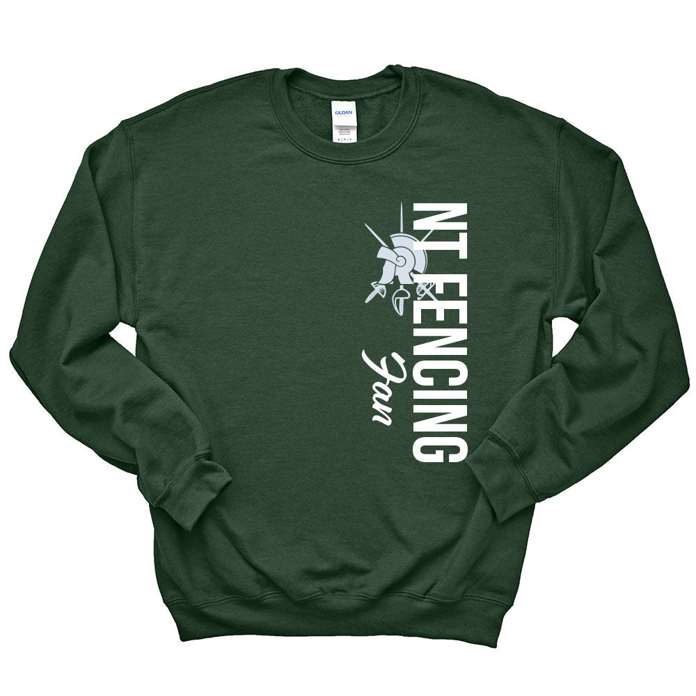 NT Fencing Fan (Customizable) Sweatshirt ~ New Trier Fencing