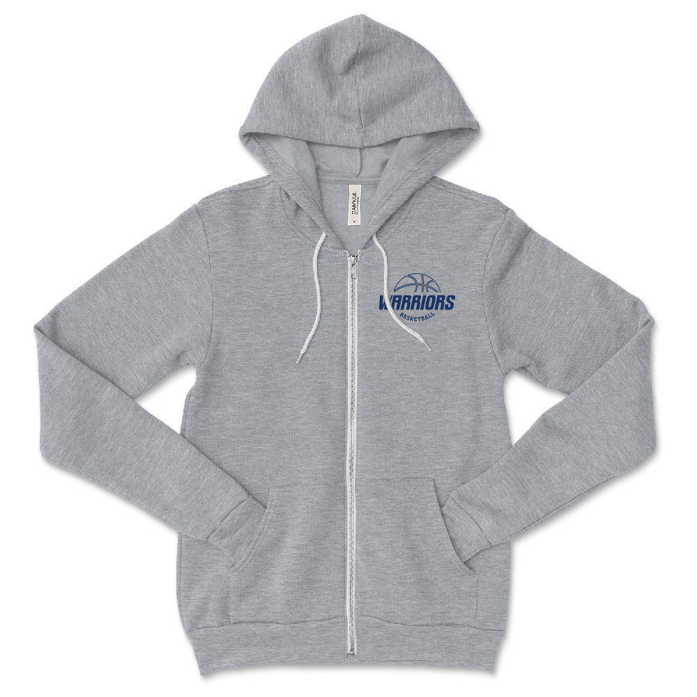 Warriors Basketball ~ Zip Hoodie ~ OLPH Basketball