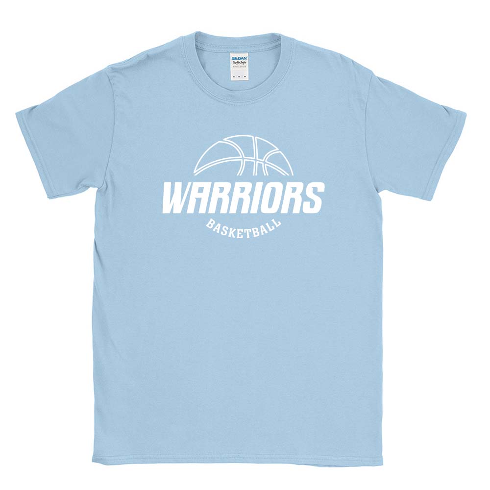 Warriors Basketball ~ Cotton T-Shirt ~ OLPH Basketball