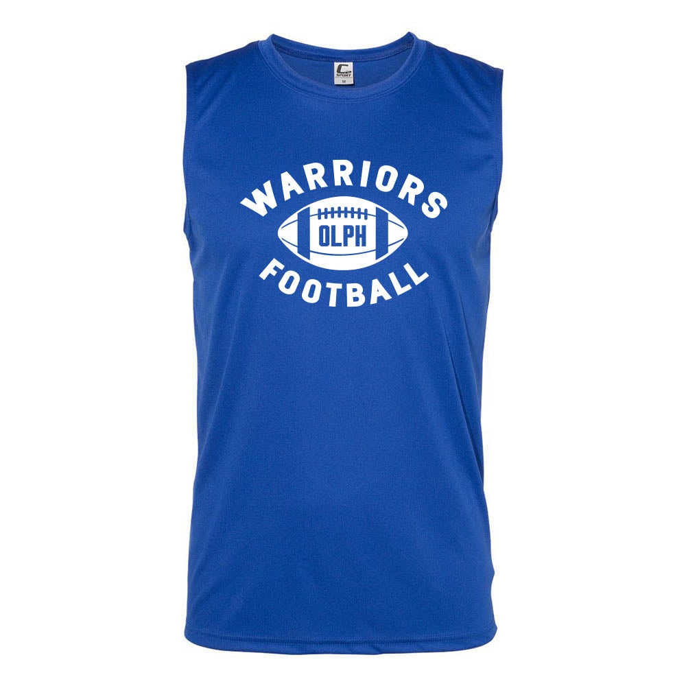 WARRIORS TANK ~ OLPH FOOTBALL ~ youth & adult ~ classic fit